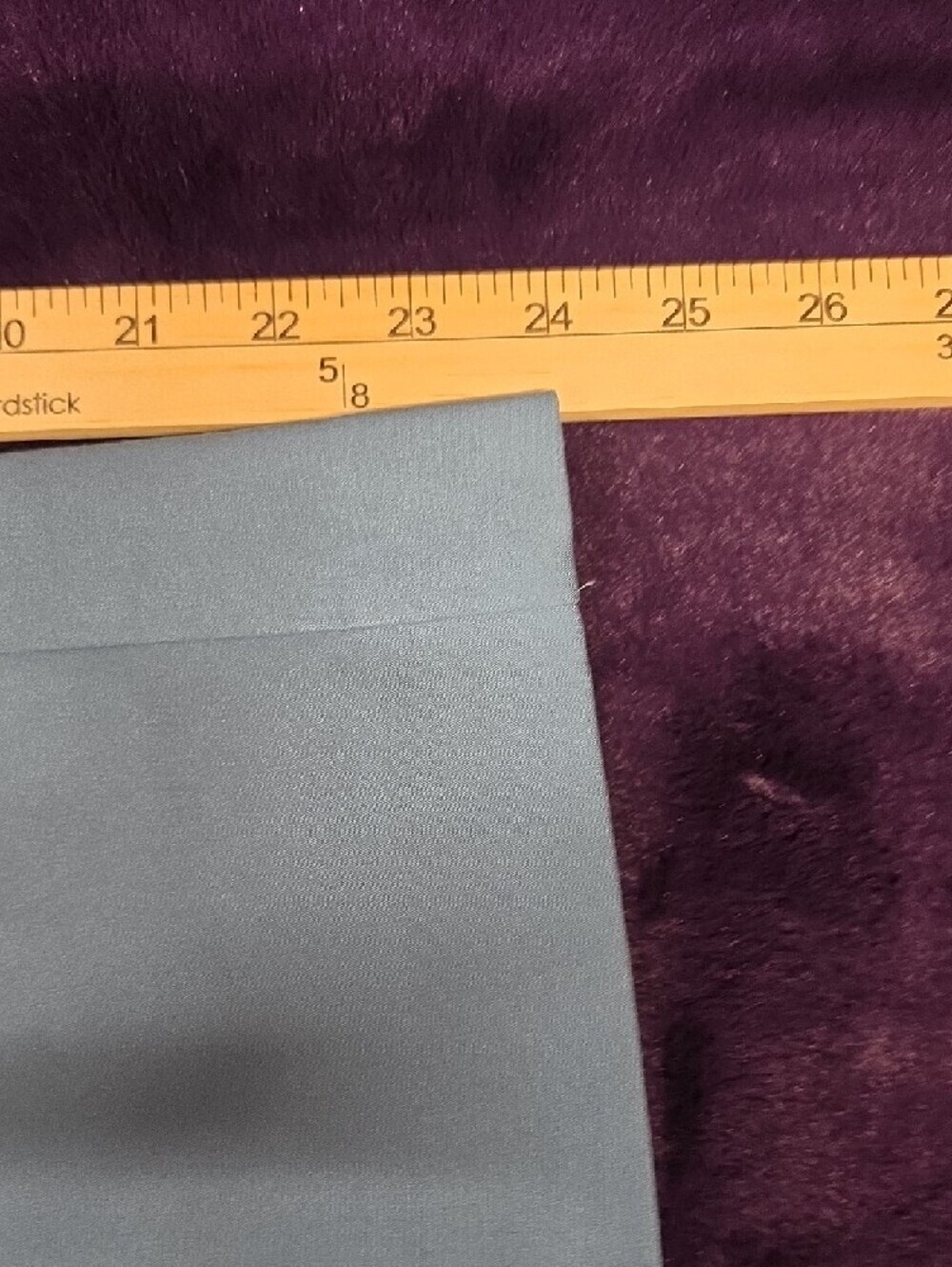 LOFT Light Blue Button-Front Capris - Picture 7 of 7